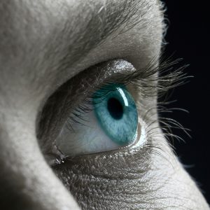 Close up of eye