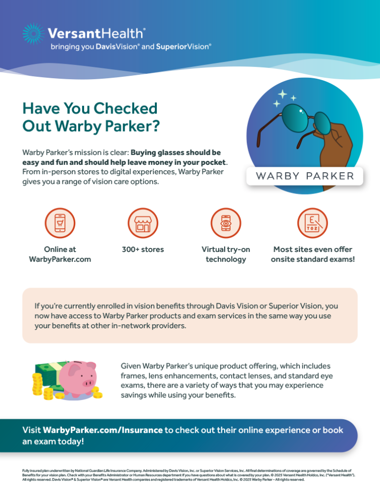 Low resolution preview of the Warby Parker flyer