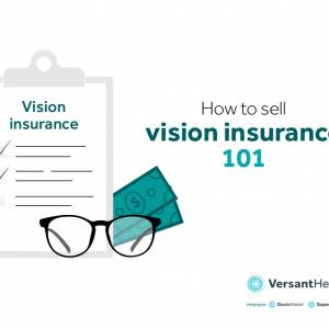Cover of an eBook about how to sell vision insurance