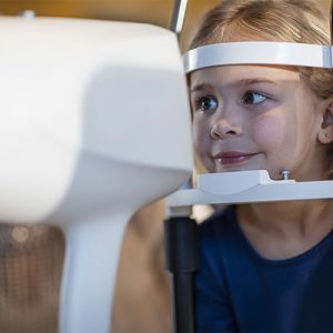 Child eye exam