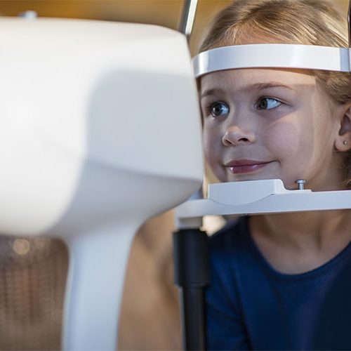 Child eye exam